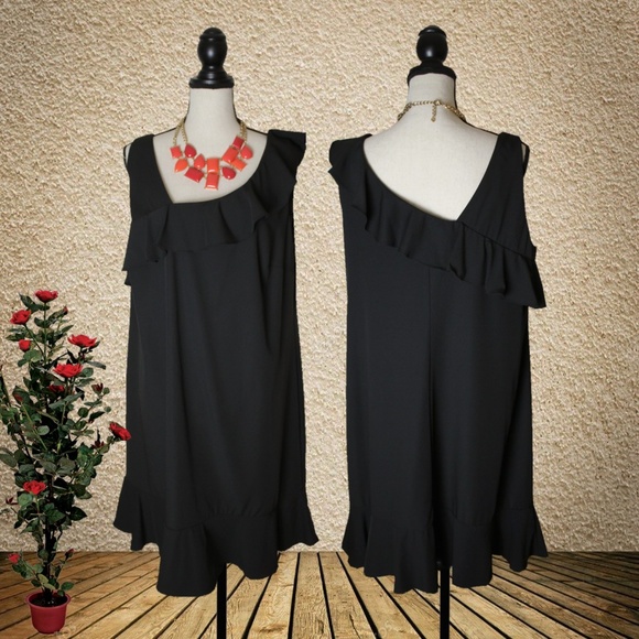 Nicole Miller Dresses & Skirts - NWOT PLUS Nicole Miller Black Dress Sizes 16W